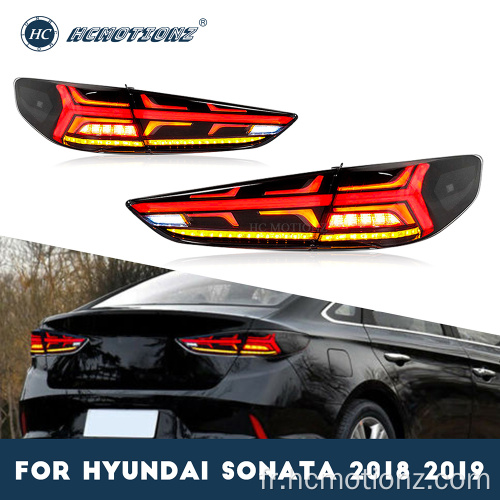 HCMotionz 2017-2019 Hyundai Sonata LED arrière arrière arrière